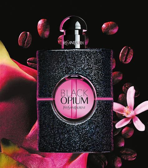 ysl black opium for her.